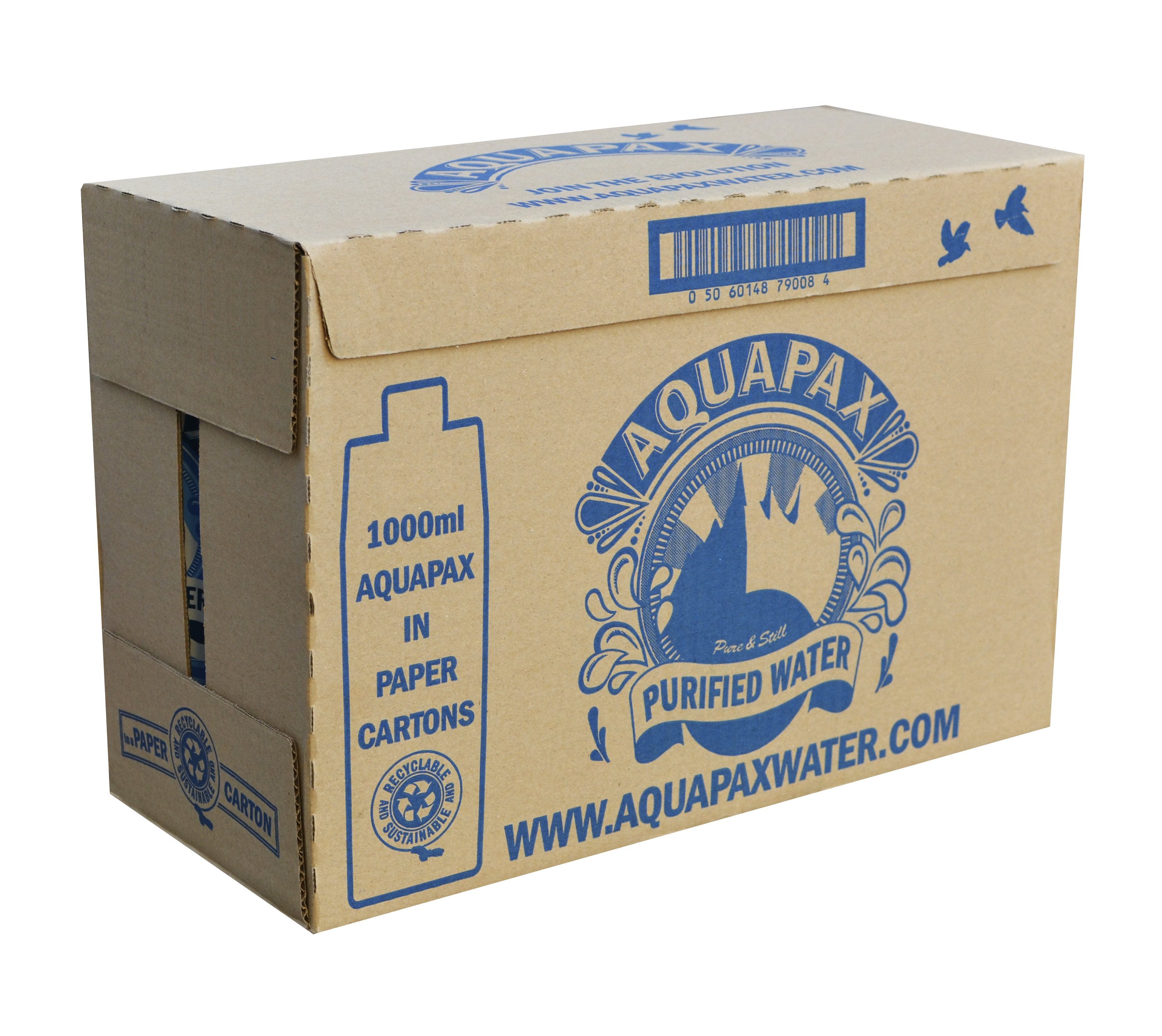 1000ml AQUAPAX Mineral Spring Water (24 Cartons)