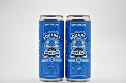 Mixed 330ml Water Box - 1 Case of Still & 1 Case of Sparkling 330ml AQUAPAX Spring Waters