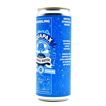 330ml Aquapax Sparkling Spring Water (96 Cans)