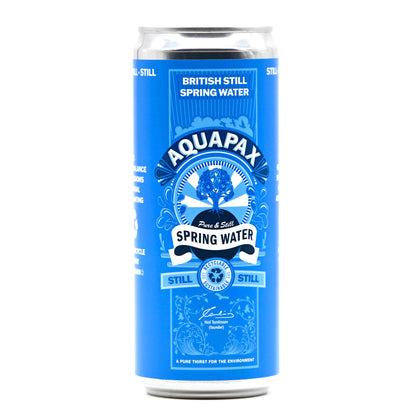 330ml Aquapax Still Spring Water (48 Cans)